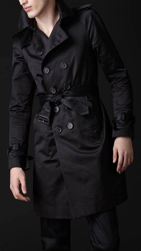 military black coat outfit burberry prorsum|original burberry trench coat.